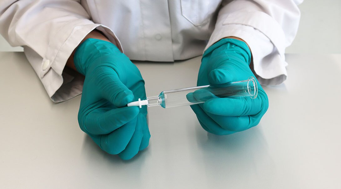 Luer adapter for glass columns | © LCTech GmbH