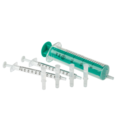Syringes and empty columns for manual processing | © LCTech GmbH